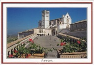 WŁOCHY - ASSISI - ASYŻ - BAZYLIKA ŚW. FRANCISZKA - UNESCO - UMBRIA