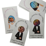 Zdrapki weselne "GDZIE UKRYŁA SIĘ PARA MŁODA" z MINI kopertą w cenie