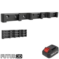 Uchwyt potrójny na akumulator YATO 18V LI-ION bez blokady