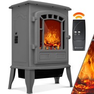 Kominek stojący z funkcją grzewczą elektryczny 2000 W 38 x 57 x 22 K19