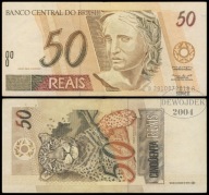 BNA - BRAZYLIA 50 Reais 1994 B-A 2910 # P246j # RZADKI # VF