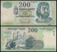 BNA - WĘGRY 200 Forintów 2006 FC 0225109 # P187f # VF-