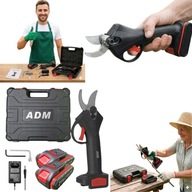 SEKATOR ELEKTRYCZNY ADM 21V 2 AKUMULATORY BEZPRZEWODOWY DO GAŁĘZI 30 MM