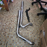 Tłumik Vance & Hines Eliminator 300 Harley Softail 18-21 – chromowane, 3".