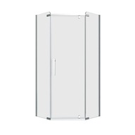 Kabina prysznicowa Liveno RUBI 80 chrom 80x80x195 bez brodzika