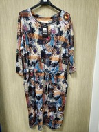 Sukienka kolorowa midi Plus Size Italy !!!