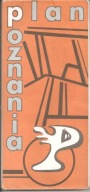 POZNAŃ - PLAN MIASTA Z 1978 ROKU.