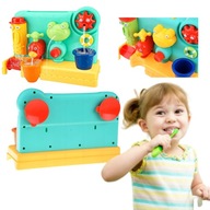 ZABAWKA DO KĄPIELI DO WODY PANEL KOŁOWROTEK KUREK