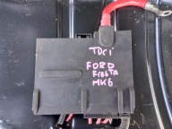 Ford Fiesta mk6 moduł skrzyna bezpieczników akumulatora pokrywa bdb komplet