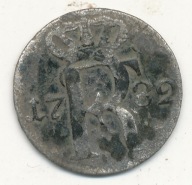 Prusy Fryderyk II 1782 r A 1/24 talara średn.19,3 mm