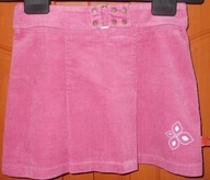 Spódniczka sztruksowa bawełniana róż indyjski aplikacja 128 Mail Box