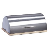 Zeller Chlebak Stal Nierdzewna z Pokrywką 20475 Srebrny