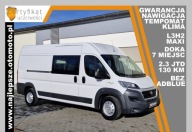 Fiat DUCATO, L3H2 MAXI, DOKA, 7 miejsc, BRYGADOWKA, nawigacja, tempomat, k