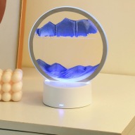 Lampka LED Sandscape 3D Ruchomy Piaskowy Obraz RGB USB