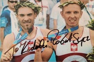 TOMASZ KUCHARSKI I ROBERT SYCZ - zdęcie z autografami