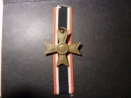 Kriegsverdienstkreuz 2 klasy bez mieczy. KVK Krzyż zasługi sygnowany 107