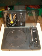 Gramofon WG-701 Camping Unitra Fonica przezroczysty monofoniczny