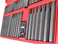ZESTAW KLUCZY TORX, IMBUS 40 ELEMENTÓW UCHWYT NA GRZECHTKĘ NARZĘDZIA