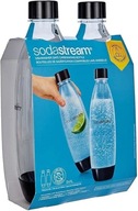 SODASTREAM 1 Litrowe Butelki Fuse, Czarne Dwupak