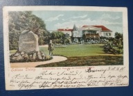 SCHLOSS DOLZIG ZAMEK DŁUŻEK 1905 OBIEG STAN DST STEMPLE
