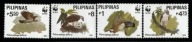 Filipiny / 2041-2044 ( WWF - Fauna - Orzeł filipiński ) 1991 r. / czyste