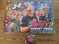 WOŚP Pniewy Kalendarz ścienny 2026 oraz brelok - 34. Finał zestaw 1