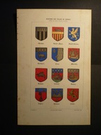 herby miast francuskich, oryg 1868