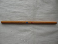 HARDTMUTH KOH-I-NOOR stary NIEUŻYWANY OŁÓWEK KOPIOWY CZERWONO-GRANATOWY