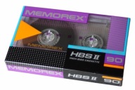 Memorex HBS II 90, rok 1989, USA.