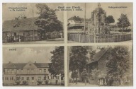G29 Gruss aus Pirnig Grunberg PYRNIK Rzadka składanka zamek pomnik 1926 r
