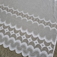 Firana, firanka żakardowa, biała, sz. 500xwys.150cm, F4