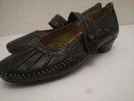 PAVERS CZÓŁENKA BUTY BALERINKI SKÓRZANE R.37-38 UK 4