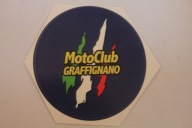 NAKLEJKA - MOTO CLUB - GRAFFIGNANO- AUTO ROWER MOTOR KASK