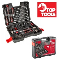 ZESTAW NARZĘDZI 73 ELEMENTY 1/4" 3/8" KLUCZE NASADOWE DO DOMU MEGA OFERTA