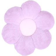 FIOLETOWA DEKORACYJNA PODUSZKA KWIATEK KWIAT DLA DZIEWCZYNKI
