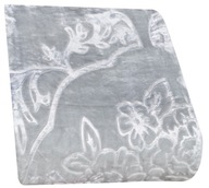 Koc Elway akryl 200 cm x 240 cm JASNY SZARY