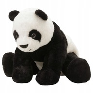 Maskotka pluszowa panda IKEA czarna 30 cm