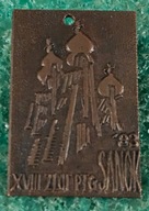 ODZNAKA XVIII ZLOT PTG SANOK 1983 - PRZEWODNICY TURYSTYKI GÓRSKIEJ