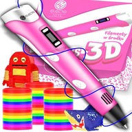 Magiczny Długopis 3D PRO z wkładami 160m PLA ABS