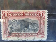 Kongo belgijskie stary znaczek (1/14