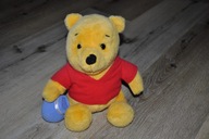 pluszak maskotka Miś Kubuś Puchatek z beczułką miodu 35 cm