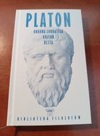 OBRONA SOKRATESA, UCZTA, KRITON BIBLIOTEKA FILOZOFÓW PLATON