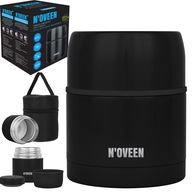 TERMOS OBIADOWY BIDON NA ZUPĘ JEDZENIE DO OBIADU SZCZELNY 470ML + POKROWIEC