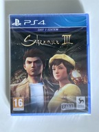 SHENMUE 3 SHENMUE III SONY PLAYSTATION 4 ( PS4 ) DAY 1 EDITION NOWA FOLIA !