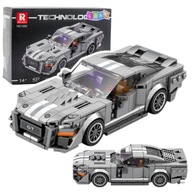 Zestaw Klocki Konstrukcyjne Samochód GT500 Szary 476 el.