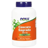 Suplement diety Now Foods Cascara Sagrada 450mg 250 kapsułek