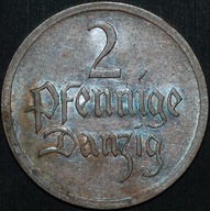 2 Fenigi 1926 WMG - piękny egzemplarz - ORYGINAŁ