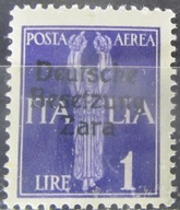 Włochy stary znaczek z nadrukiem ZARA (9/44