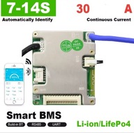 Balanser Moduł BMS Smart 7-14S 30A JBD-SP14S004