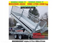 PRZYCZEPA BRENDERUP TT5375ATB 3500kg KIPER 5375 375x180 najazdy siatki